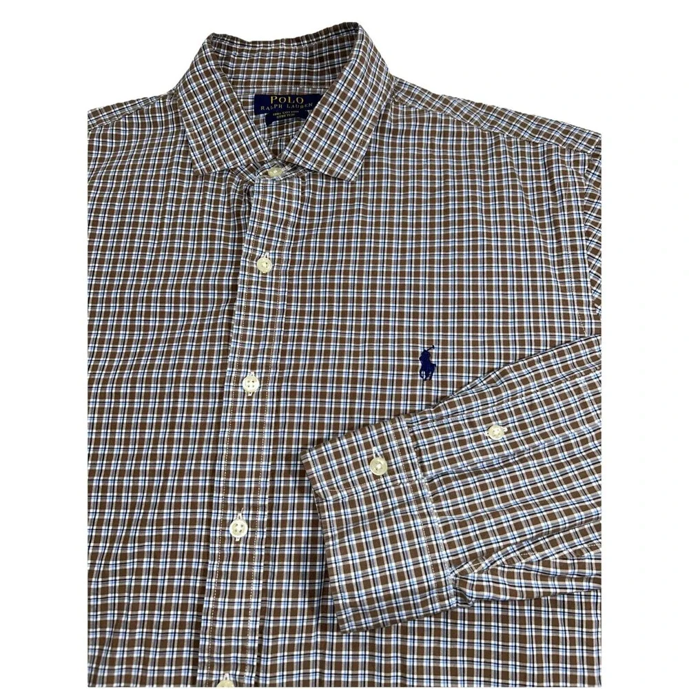 Polo Ralph Lauren Men's‎ XL long Sleeve Button Up, Stretch